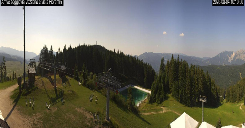 Webcam Ski Area Lavarone  - Chair lift Laghetto 