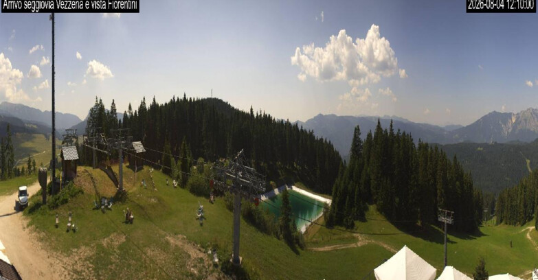 Webcam Ski Area Lavarone  - Chair lift Laghetto 