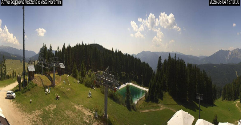 Webcam Ski Area Lavarone  - Chair lift Laghetto 