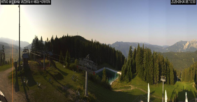 Webcam Ski Area Lavarone  - Chair lift Laghetto 