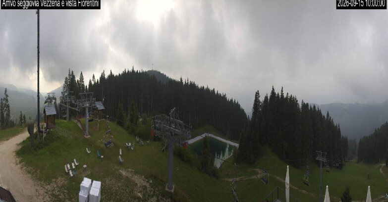 Webcam Lavarone - Chair lift Laghetto 