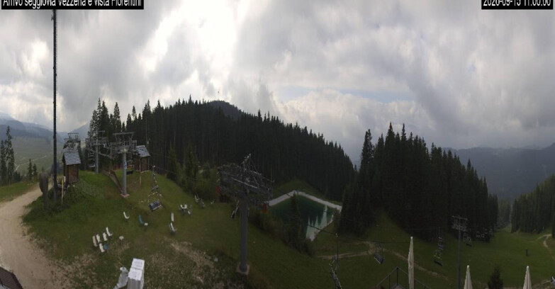 Webcam Lavarone - Chair lift Laghetto 