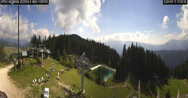 Webcam Lavarone - Chair lift Laghetto 
