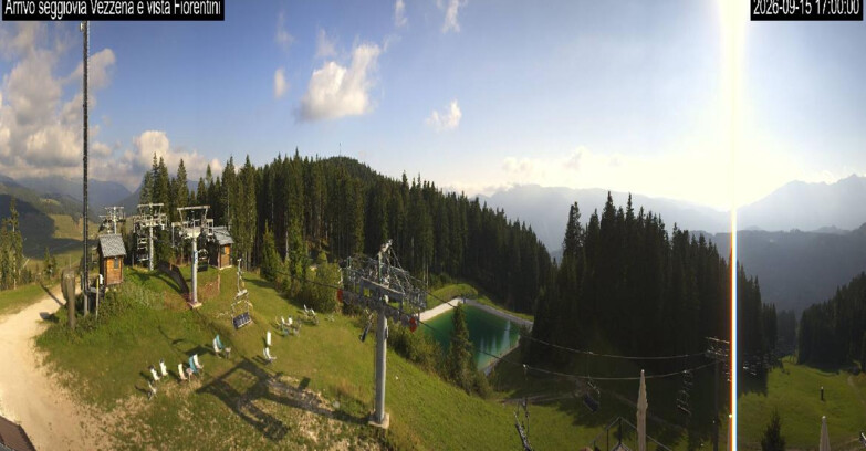 Webcam Lavarone - Chair lift Laghetto 