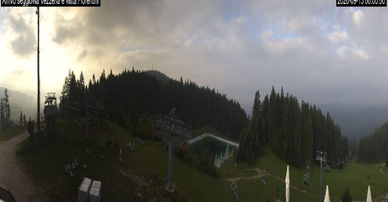 Webcam Lavarone - Chair lift Laghetto 