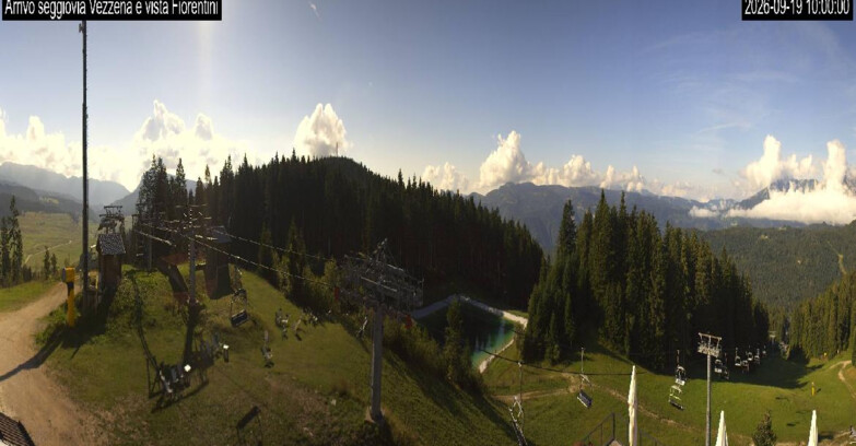 Webcam Ski Area Lavarone  - Chair lift Laghetto 
