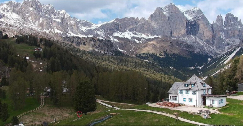 Webcam Vigo di Fassa-Pera-Ciampedìe - Vigo - Roda de Vael