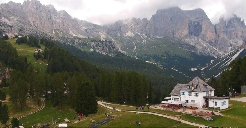 Webcam Vigo di Fassa-Pera-Ciampedìe - Vigo - Roda de Vael