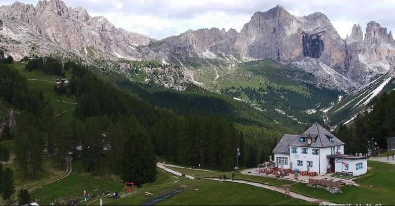 Webcam Vigo di Fassa-Pera-Ciampedie - Vigo - Roda de Vael