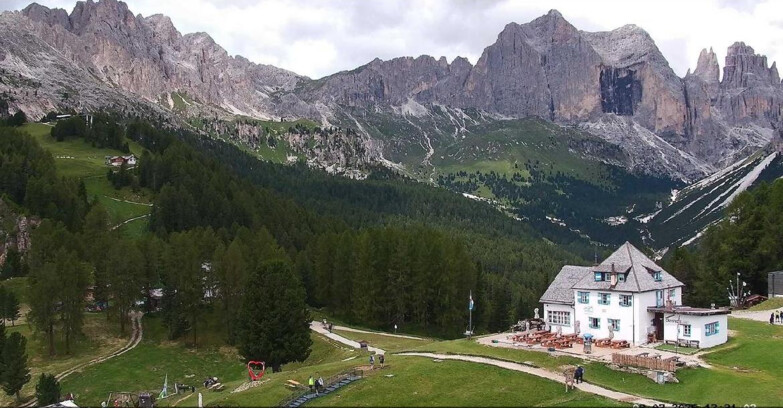 Webcam Vigo di Fassa-Pera-Ciampedie - Vigo - Roda de Vael