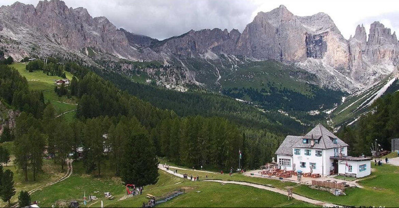 Webcam Vigo di Fassa-Pera-Ciampedie - Vigo - Roda de Vael