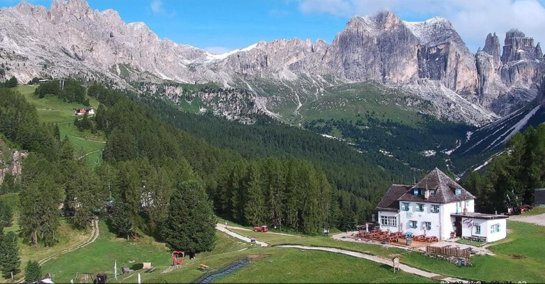 Webcam Vigo di Fassa-Pera-Ciampedie - Vigo - Roda de Vael