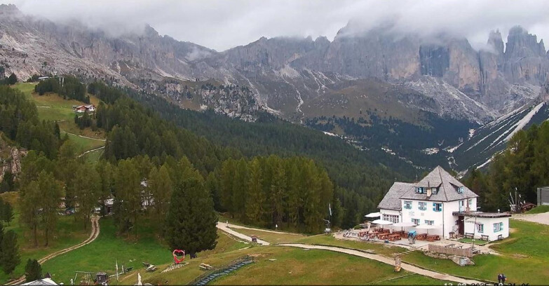 Webcam Vigo di Fassa-Pera-Ciampedìe - Vigo - Roda de Vael