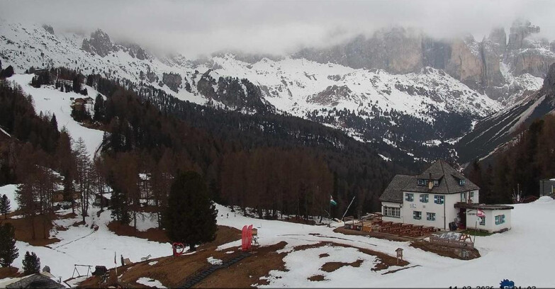 Webcam Vigo di Fassa-Pera-Ciampedìe - Vigo - Roda de Vael