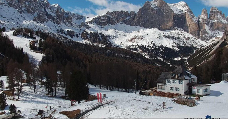 Webcam Vigo di Fassa-Pera-Ciampedie - Vigo - Roda de Vael