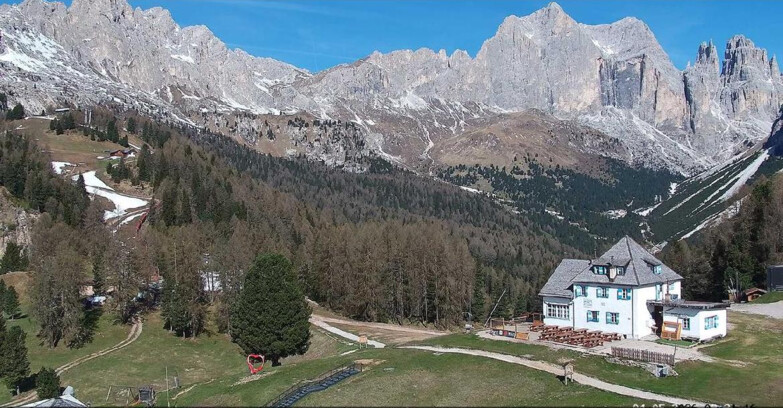 Webcam Vigo di Fassa-Pera-Ciampedìe - Vigo - Roda de Vael