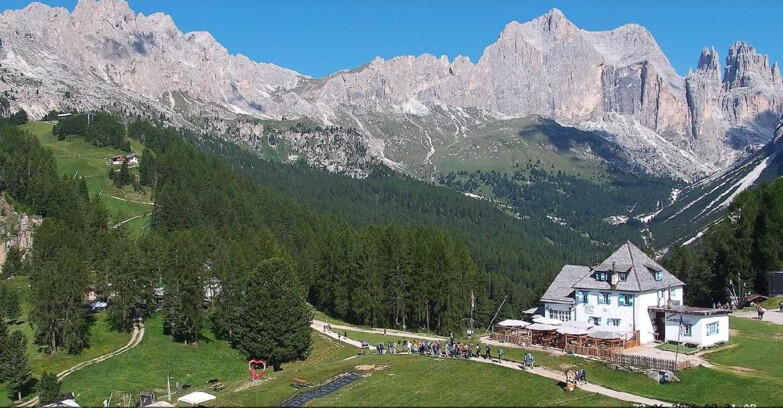 Webcam Vigo di Fassa-Pera-Ciampedìe - Vigo - Roda de Vael