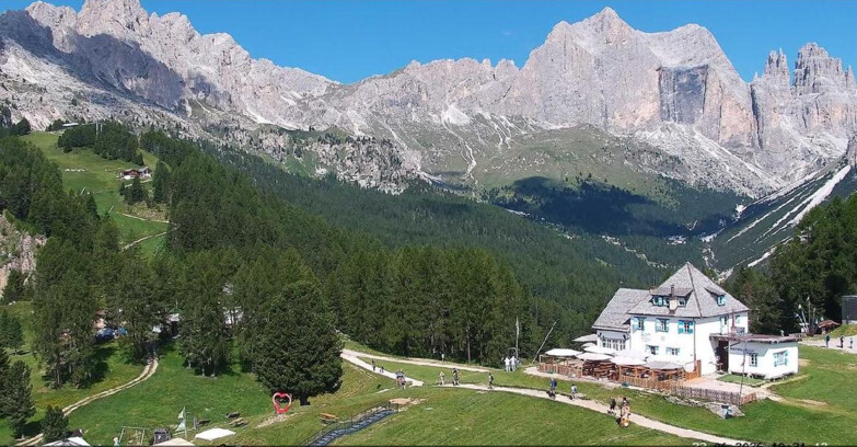 Webcam Vigo di Fassa-Pera-Ciampedie - Vigo - Roda de Vael