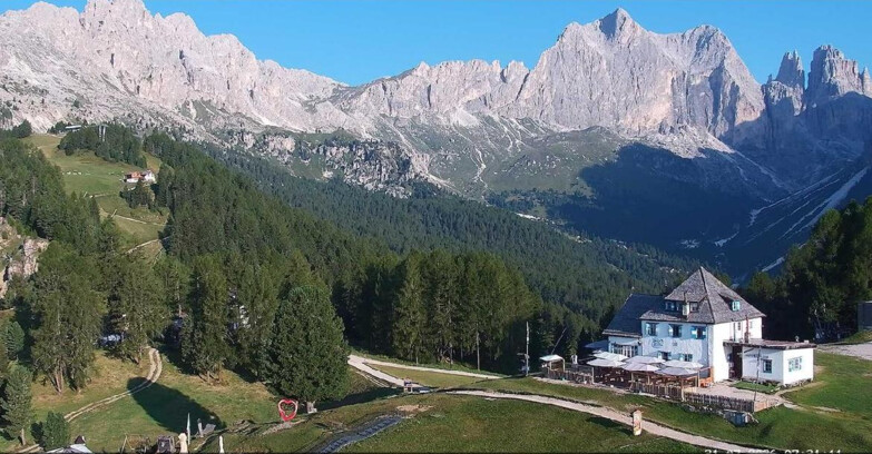 Webcam Vigo di Fassa-Pera-Ciampedìe - Vigo - Roda de Vael