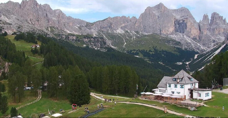 Webcam Vigo di Fassa-Pera-Ciampedìe - Vigo - Roda de Vael