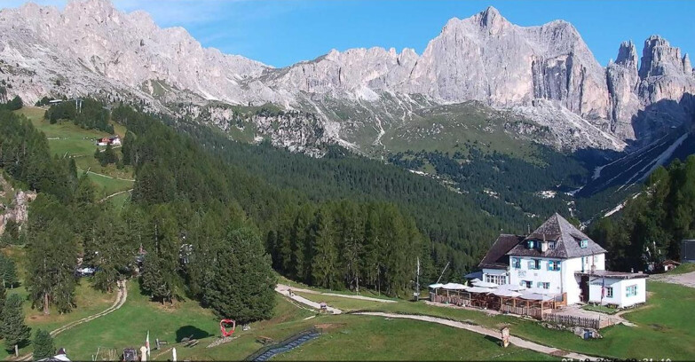 Webcam Vigo di Fassa-Pera-Ciampedìe - Vigo - Roda de Vael