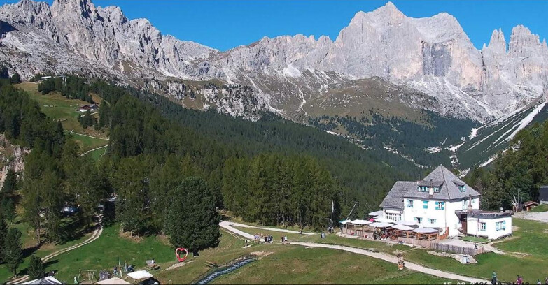 Webcam Vigo di Fassa-Pera-Ciampedìe - Vigo - Roda de Vael
