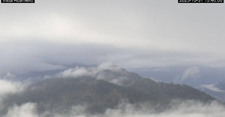 Webcam Lavarone - View on Ghiacciaio Adamello