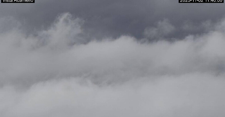 Webcam Ski area Lavarone - Vista su ghiacciaio Adamello