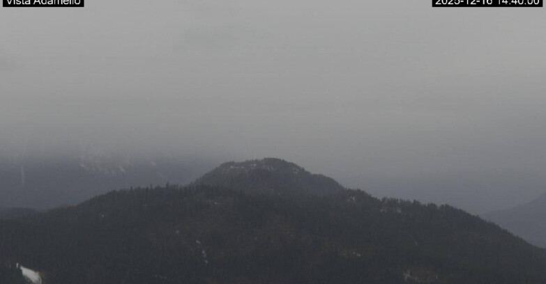 Webcam Lavarone Skigegiet - View on Ghiacciaio Adamello