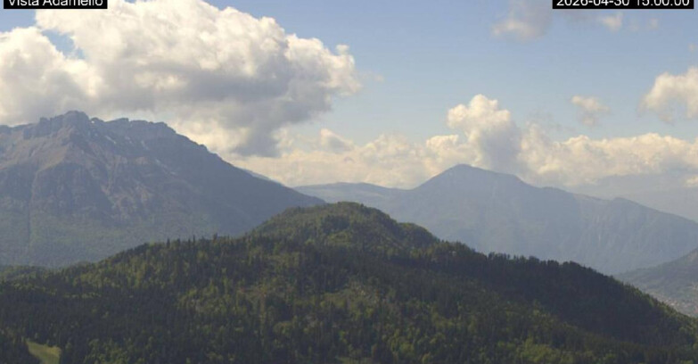 Webcam Lavarone - View on Ghiacciaio Adamello