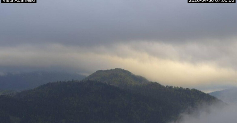 Webcam Lavarone - View on Ghiacciaio Adamello