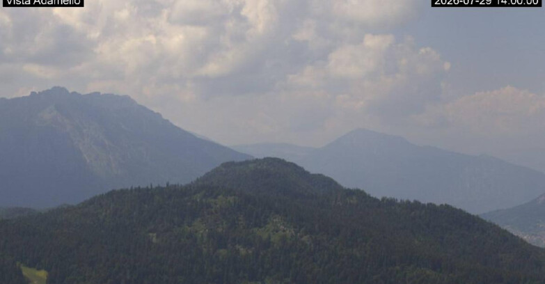 Webcam Lavarone - View on Ghiacciaio Adamello