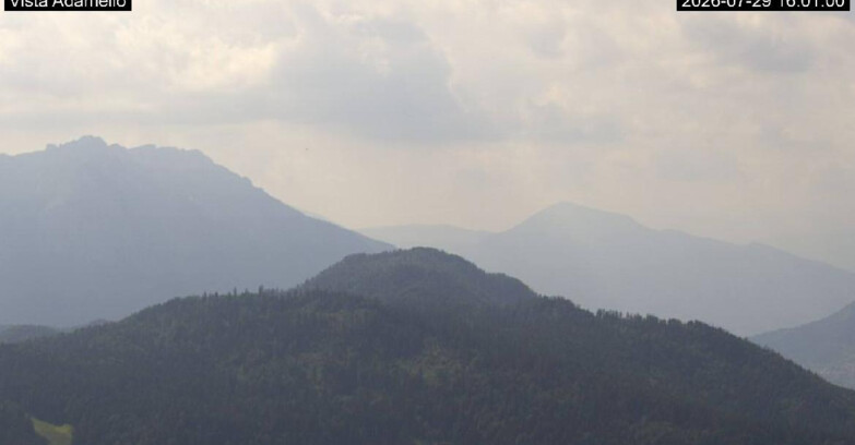 Webcam Lavarone - View on Ghiacciaio Adamello