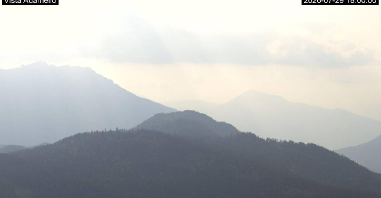 Webcam Lavarone - View on Ghiacciaio Adamello