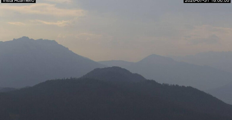 Webcam Lavarone - View on Ghiacciaio Adamello