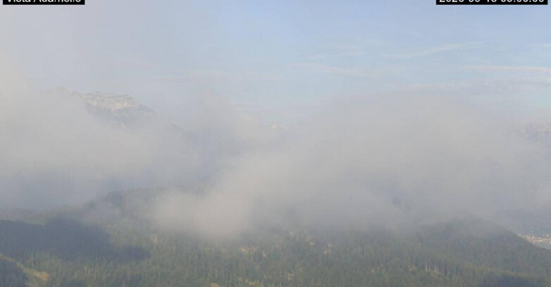 Webcam Lavarone - View on Ghiacciaio Adamello