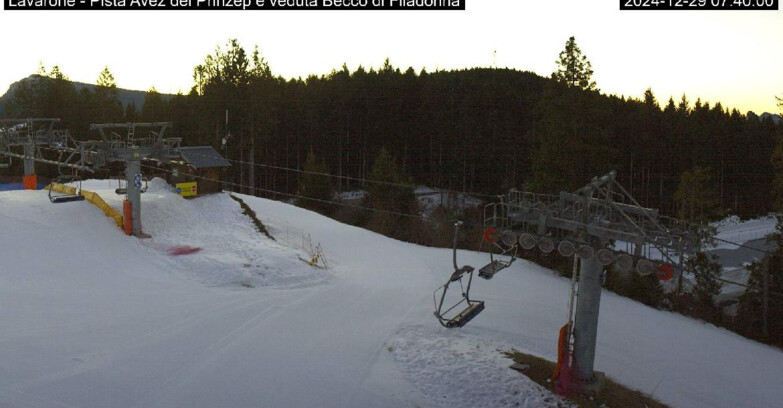 Webcam Lavarone - Pista Avez- seggiovia Lagh.