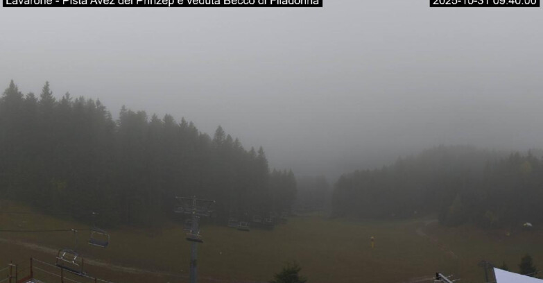 Webcam Lavarone Skigegiet - Pista Avez- seggiovia Lagh.