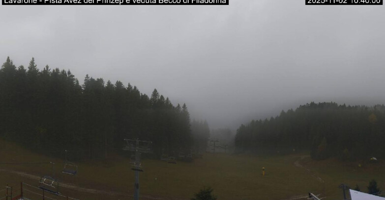 Webcam Ski area Lavarone - Pista Avez- seggiovia Lagh.