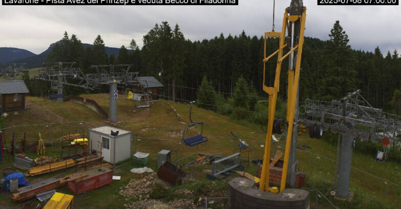 Webcam Lavarone - Pista Avez- seggiovia Lagh.