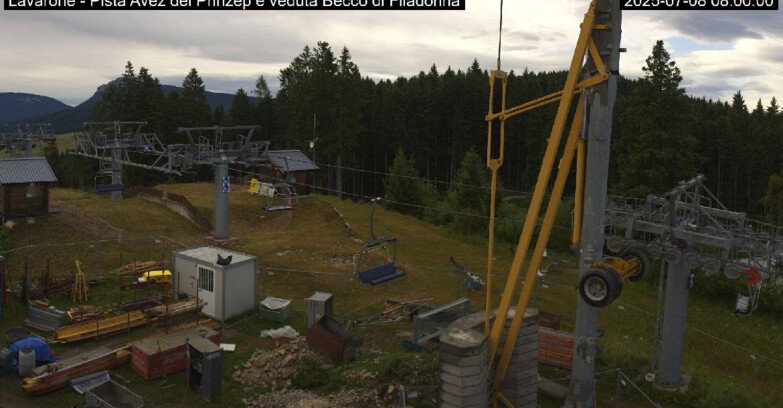 Webcam Lavarone - Pista Avez- seggiovia Lagh.