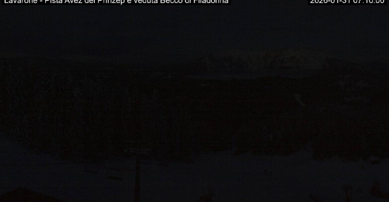 Webcam Ski Area Lavarone  - Pista Avez- seggiovia Lagh.