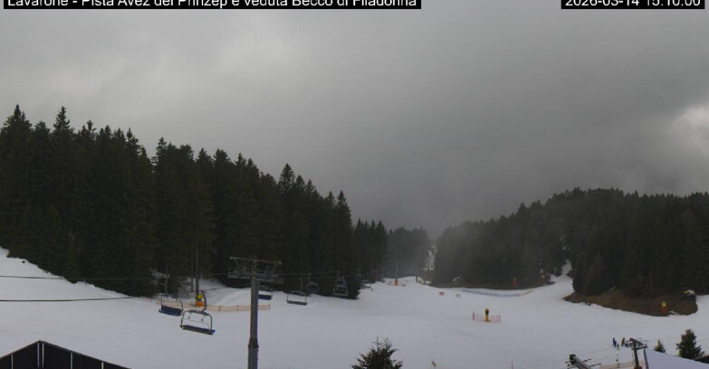Webcam Lavarone - Pista Avez- seggiovia Lagh.