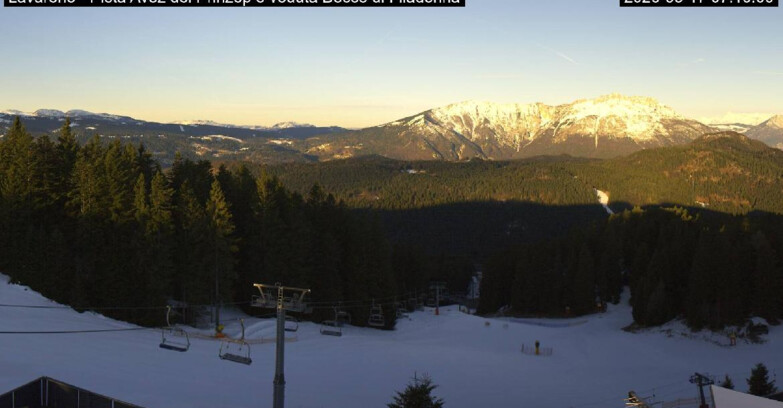 Webcam Lavarone - Pista Avez- seggiovia Lagh.