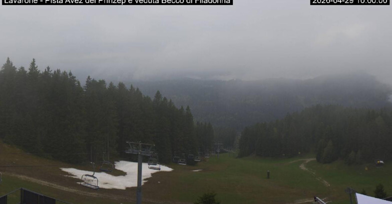 Webcam Lavarone - Pista Avez- seggiovia Lagh.