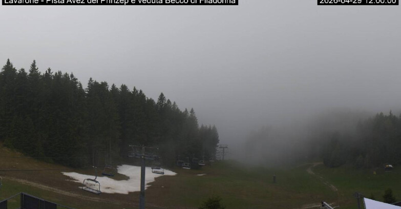 Webcam Lavarone - Pista Avez- seggiovia Lagh.
