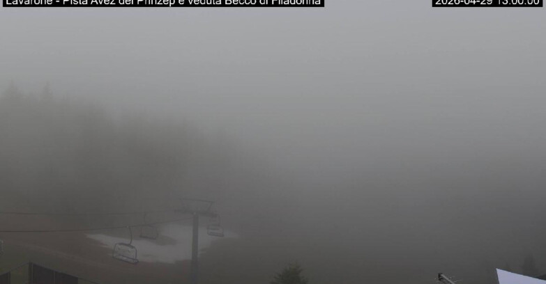 Webcam Lavarone - Pista Avez- seggiovia Lagh.