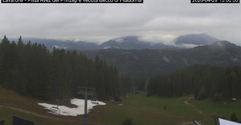 Webcam Lavarone - Pista Avez- seggiovia Lagh.