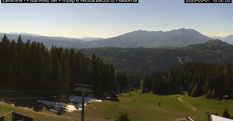 Webcam Lavarone - Pista Avez- seggiovia Lagh.