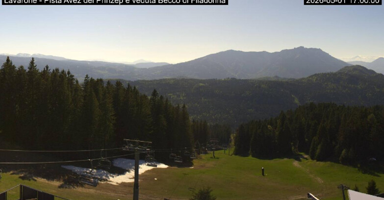 Webcam Lavarone - Pista Avez- seggiovia Lagh.